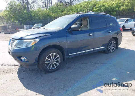 2014 Nissan Pathfinder Sl from USA, damaged, VIN 5N1AR2MM6EC684928